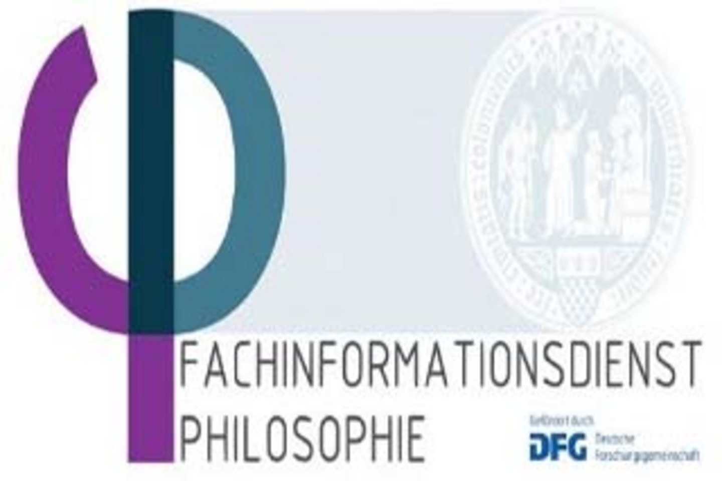 das Logo des Fachinformationsdienstes Philosophie.