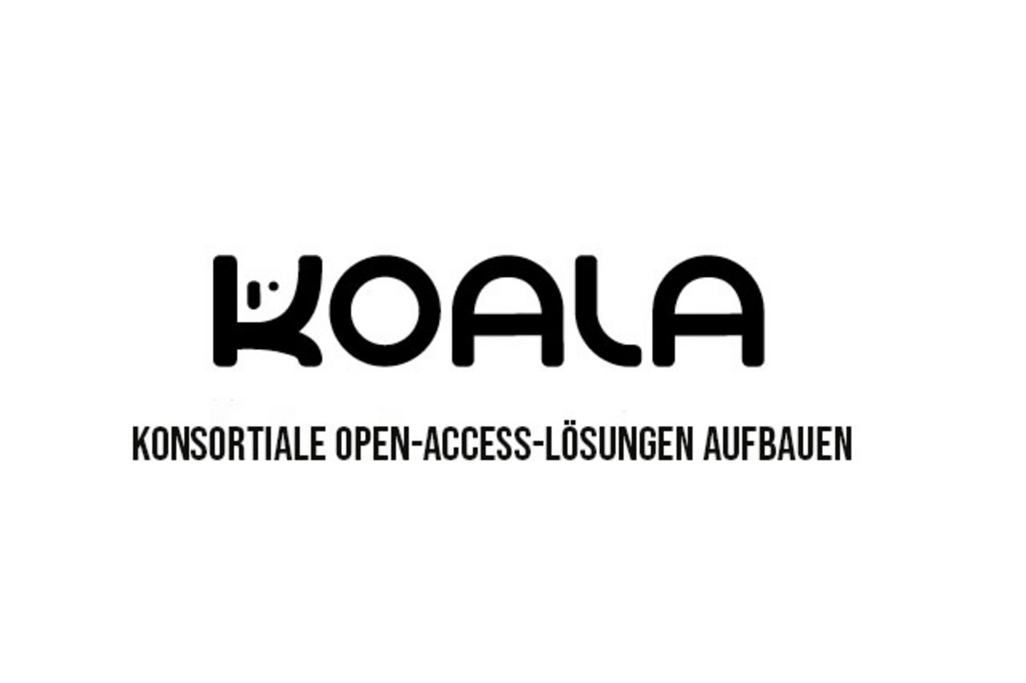 Logo des Projektes KOALA - Konsortiale Open-Access-Lösungen aufbauen