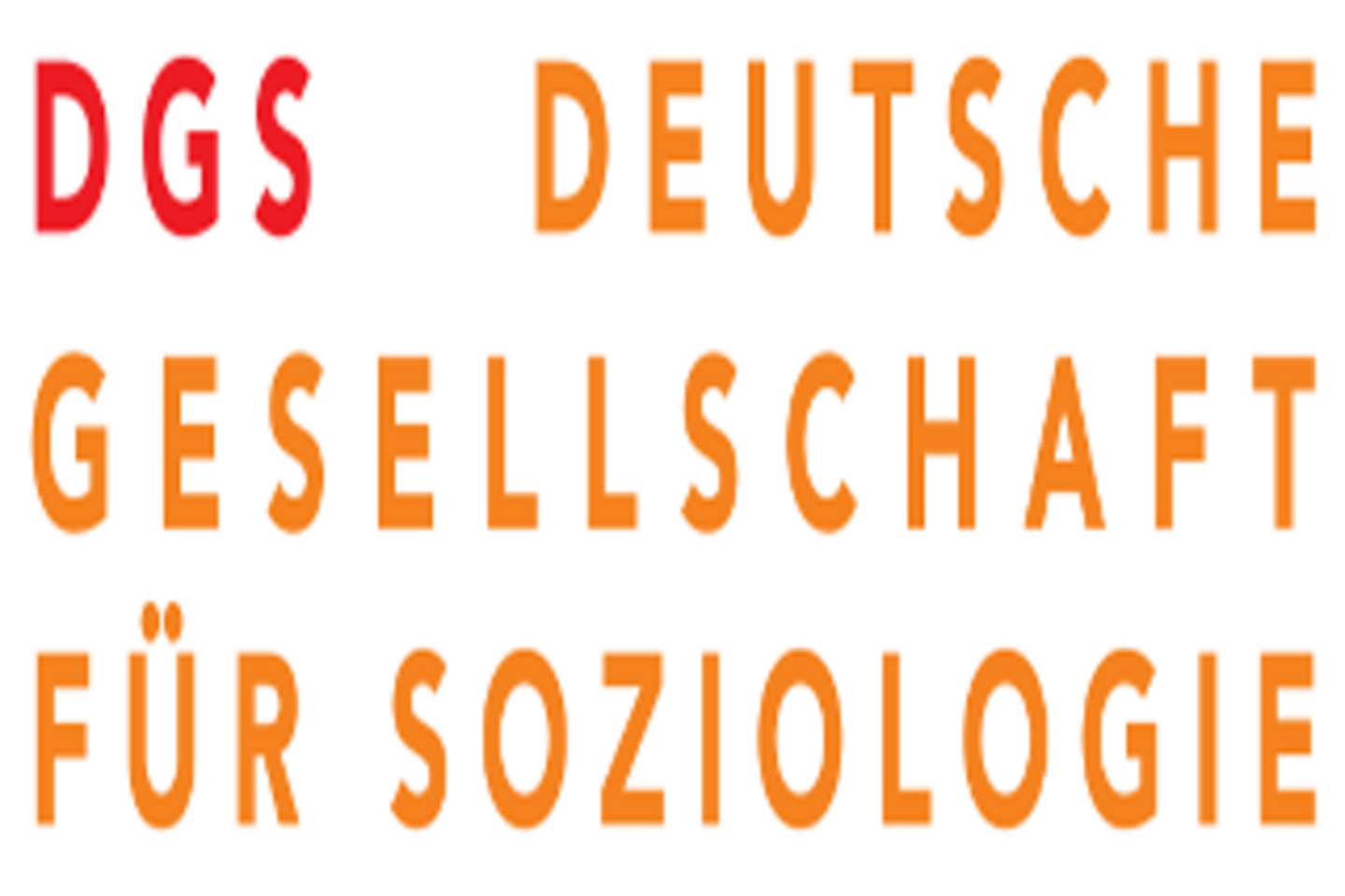 Das Logo der DGS: Deutsche Gesellschaft für Soziologie.
