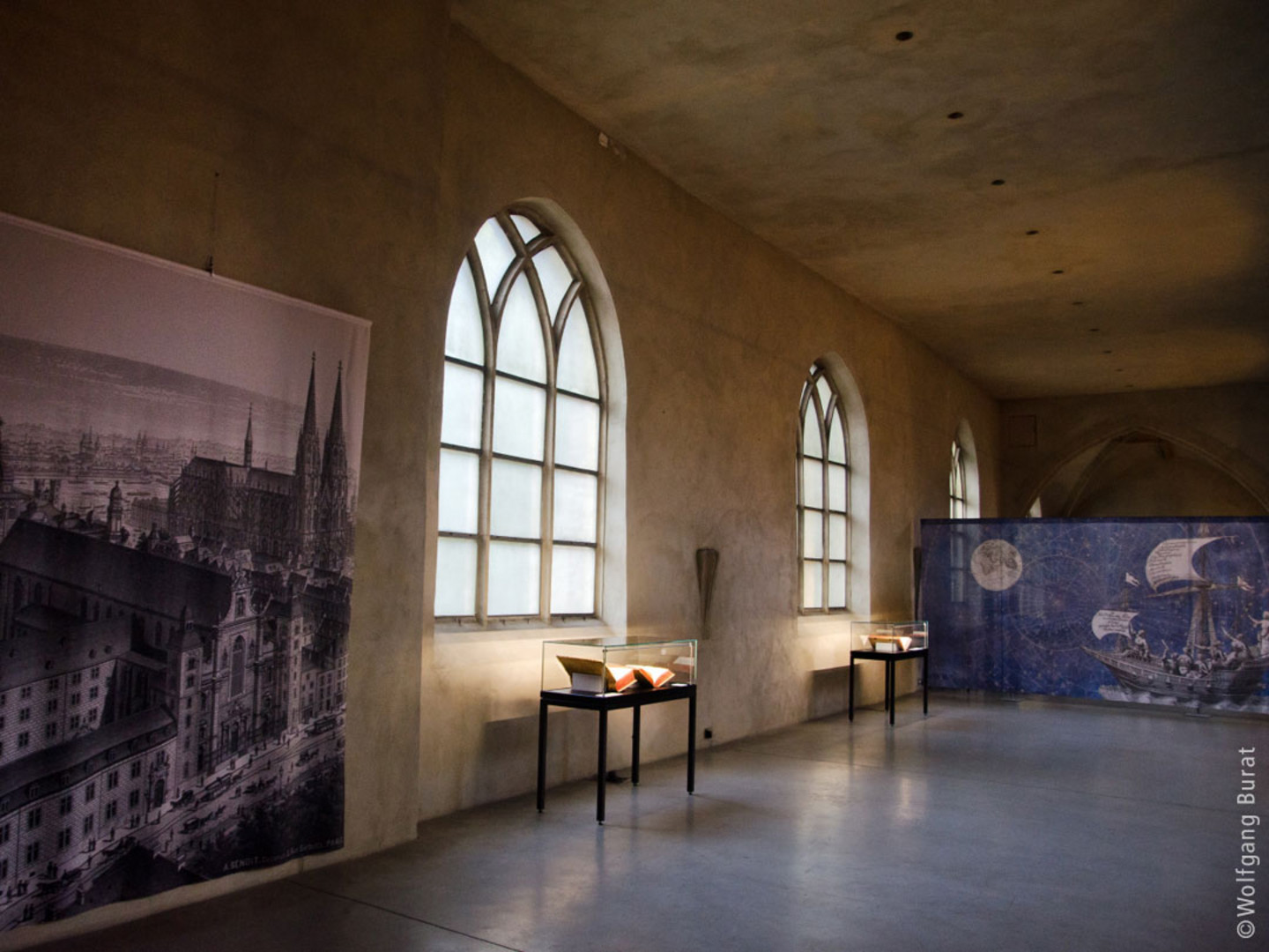 Foto der Vernissage in der Kirche der Jesuiten.