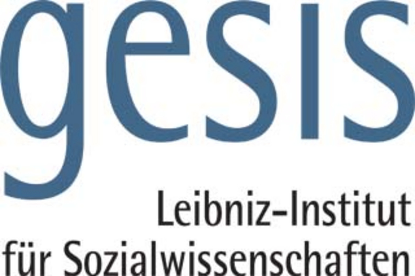 Das Logo des GESIS Leibniz-Institut für Sozialwissenschaften.