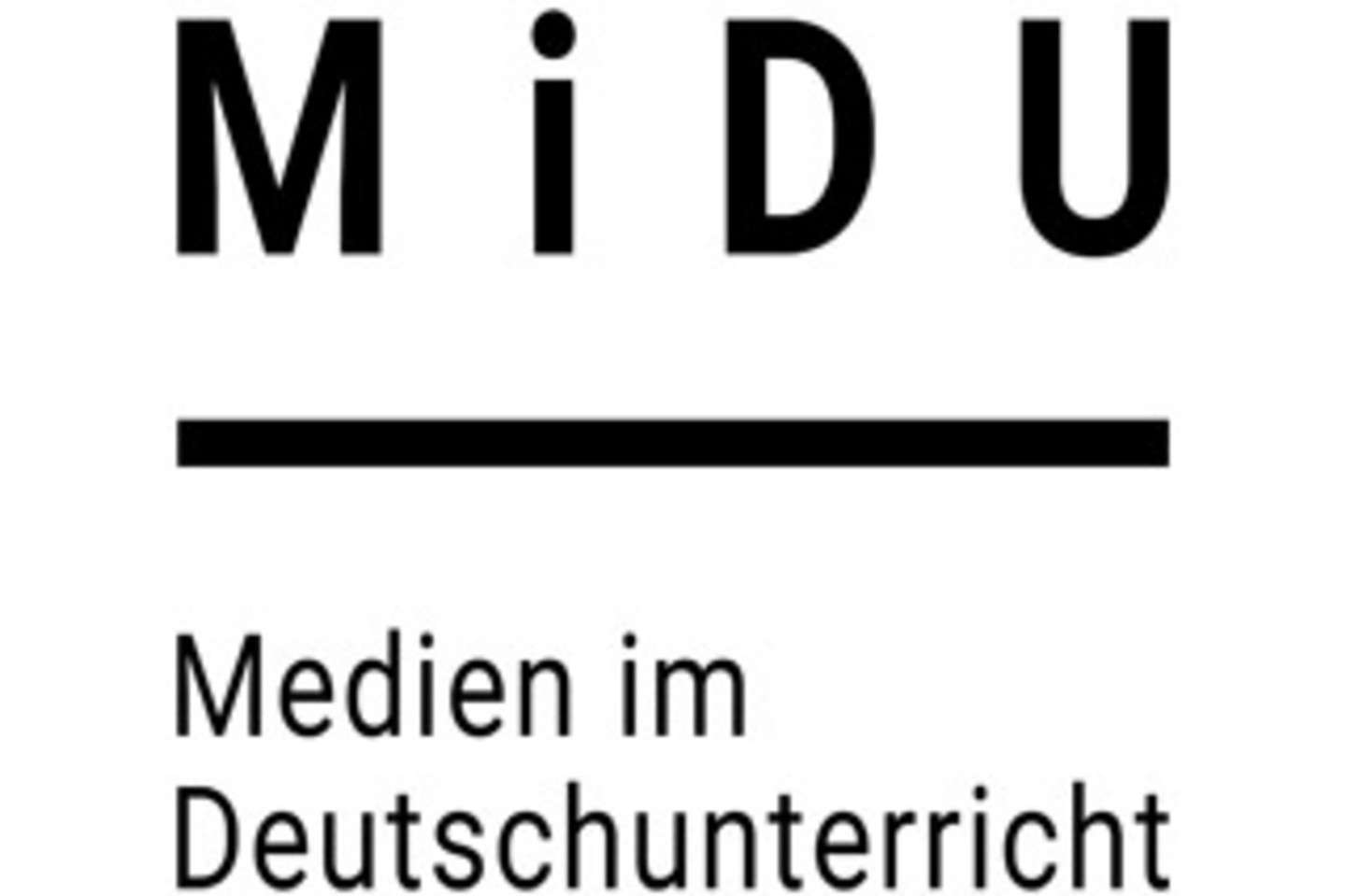 Das Logo von MiDu - Medien im Deutschunterricht.