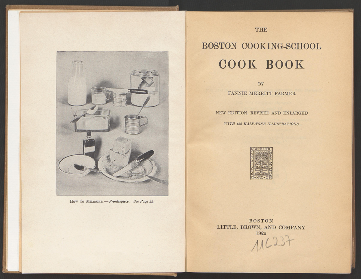 Titelblatt von The Boston cooking-school cook book 