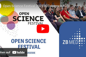 Screenshot des YouTube-Videos zum Open Science Festival 2023.