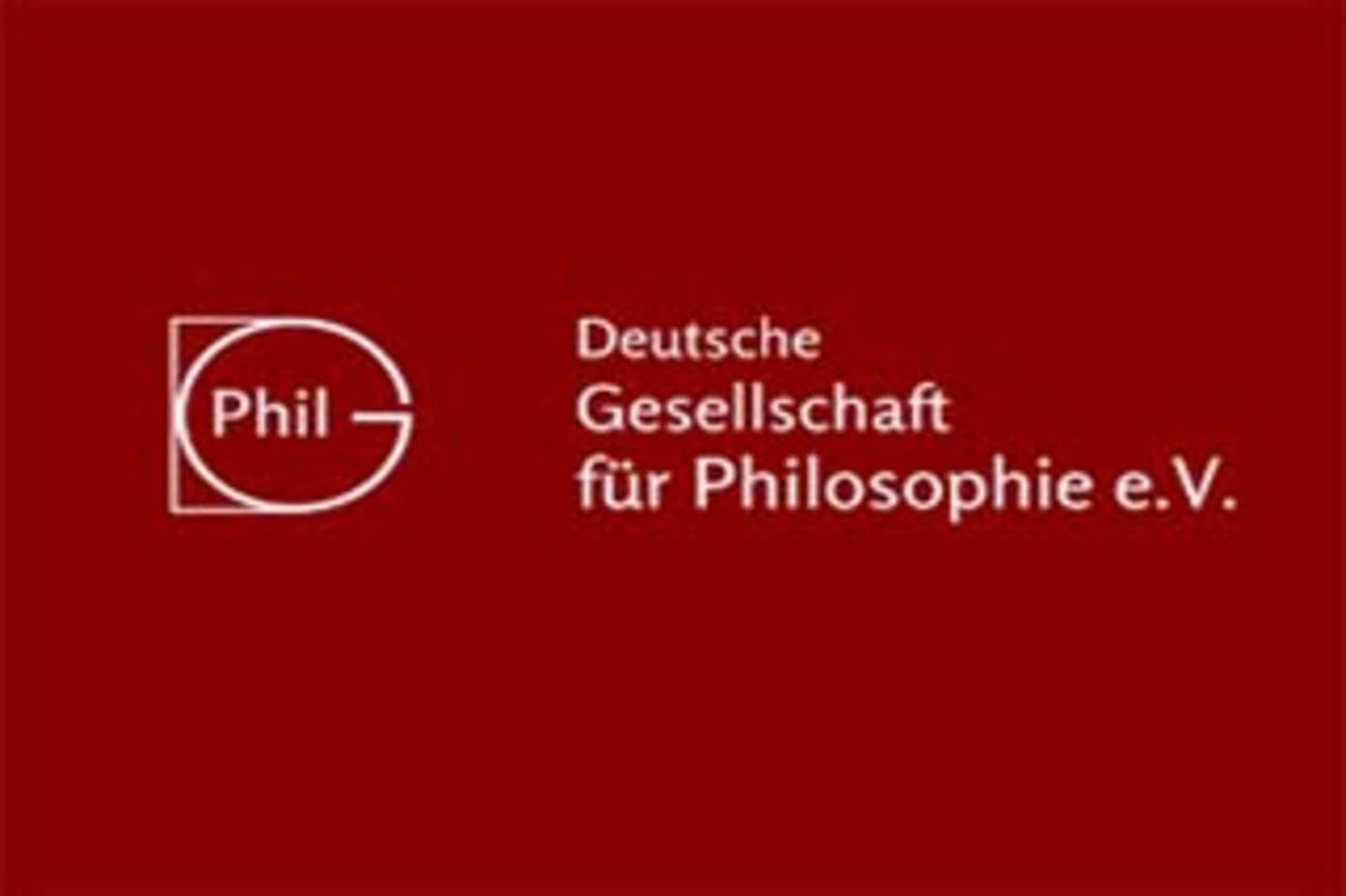 Das Logo der Deutschen Gesellschaft für Philosophie e.V.