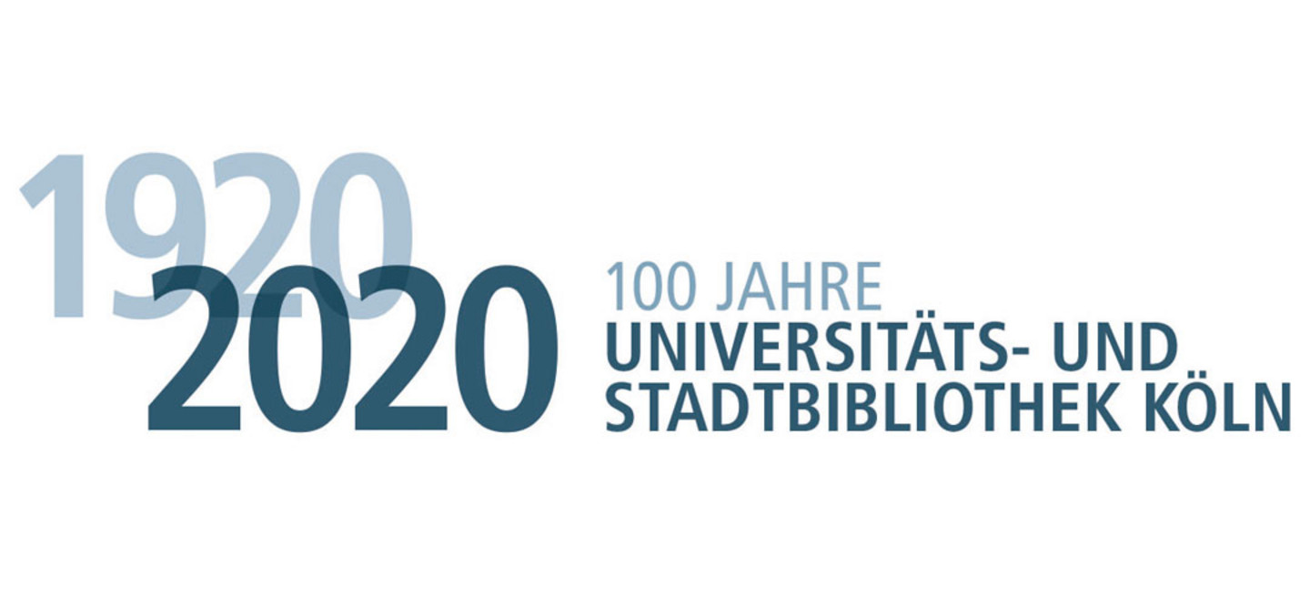 Das Logo des Jubiläums der USB, die 100 Jahre celebriert.